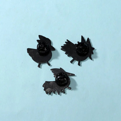 Cute Pokémon Three Holy Birds Cartoon Badge – Anime Flaming Bird Brooch for Clothes & Accessories