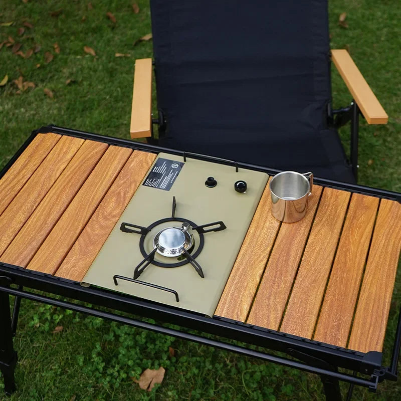 IGT Tactical Spliceable Table – Portable Outdoor Camping Table, Lightweight Aluminum Alloy for Picnic, Hiking & BBQ