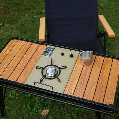 IGT Tactical Spliceable Table – Portable Outdoor Camping Table, Lightweight Aluminum Alloy for Picnic, Hiking & BBQ
