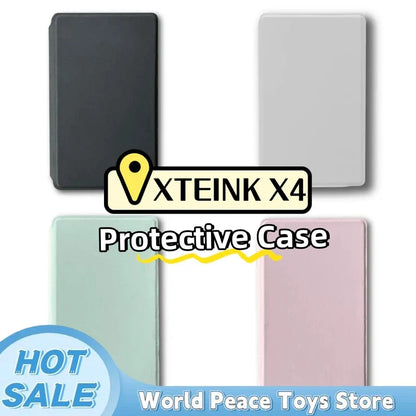 XTEINK X4 4.3" E-Ink Reader Magnetic Protective Case – Anti-Fouling & Anti-Drop E-Paper Cover Funda