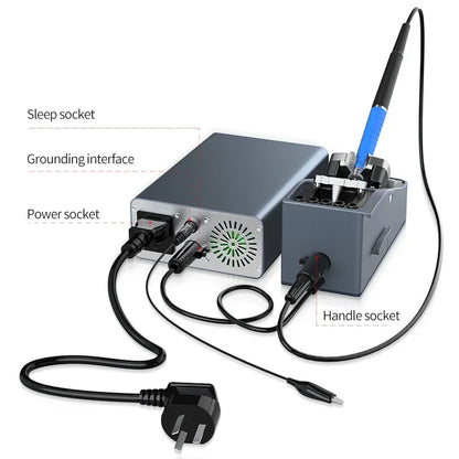 Aixun 200W T3A Smart Soldering Station – T12/T245 Handle for PCB & BGA Motherboard Welding Repair Tools