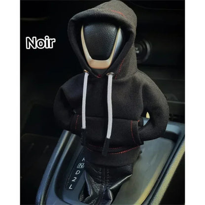 Universal Hoodie Car Gear Shift Lever Cover - Sweatshirt Gear Knob & Change Lever Cover, Car Decorations