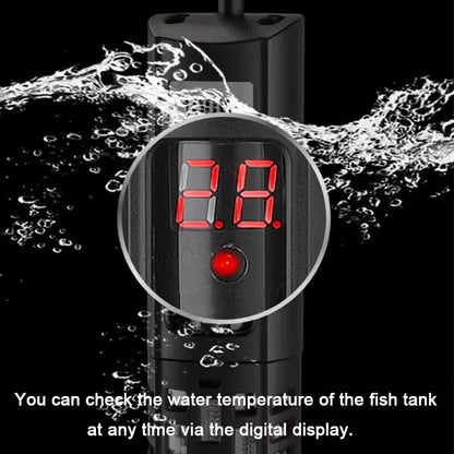 Aquarium Submersible Heater - Water Heating Rod with Temperature Control for Fish Tanks, 220-240V, 50-500W