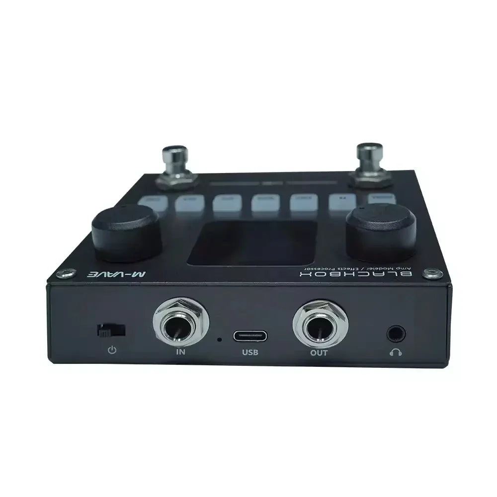 M-VAVE Blackbox Guitar/Bass AMP Modeler – Multi-Effects Processor, Rechargeable for Electric Guitar & Bass