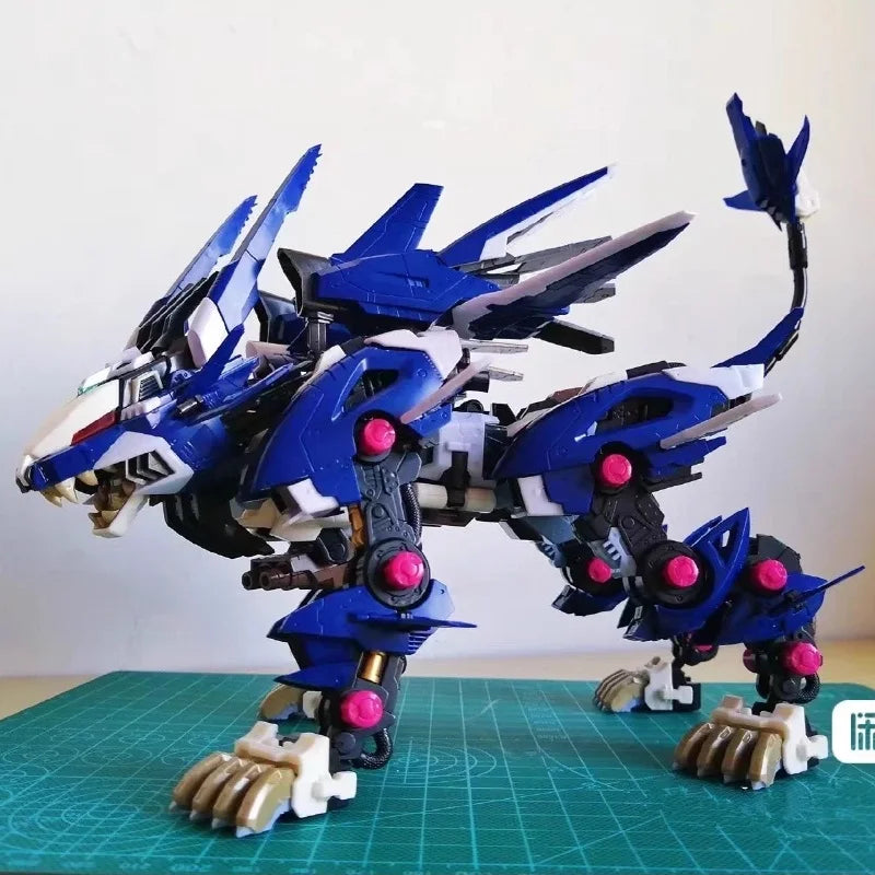BT Building Blocks ZOIDS RZ-041 Liger ZERO Jager — 1:72 Scale Full Action Plastic Model Kit, Assemble Toy, Christmas Gift for Children