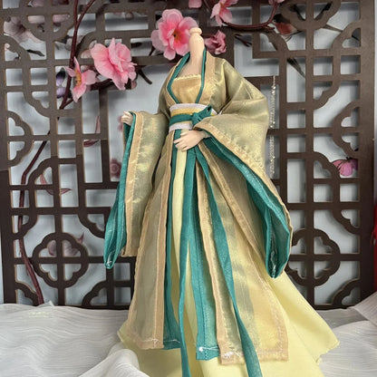 30cm 1/6 Scale Hanfu Doll – TV Drama Female Lead Figure with Costume Set for 12-Inch Bodies