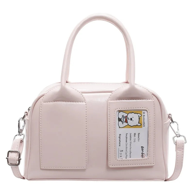 2025 Y2K Harajuku Shoulder Bag - Style Transparent Ita Crossbody Handbag for Women Japanese Fashion Trend Purse