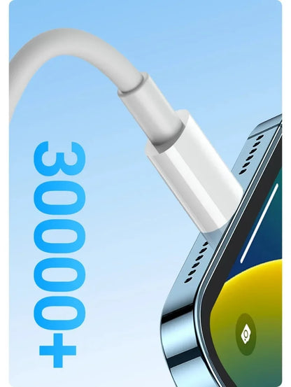 PD 60W USB-C to USB-C Fast Charging Cable – 2M Power Delivery Cord for iPhone 6-16 Series, iPad & USB-A Devices