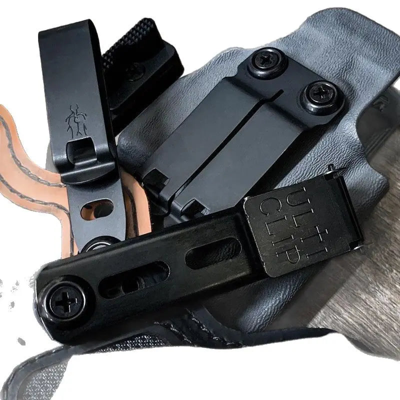 Universal Kydex Sheath Belt Clip – Adjustable Knife Sheath & Holster Clip for Backpack & EDC Gear