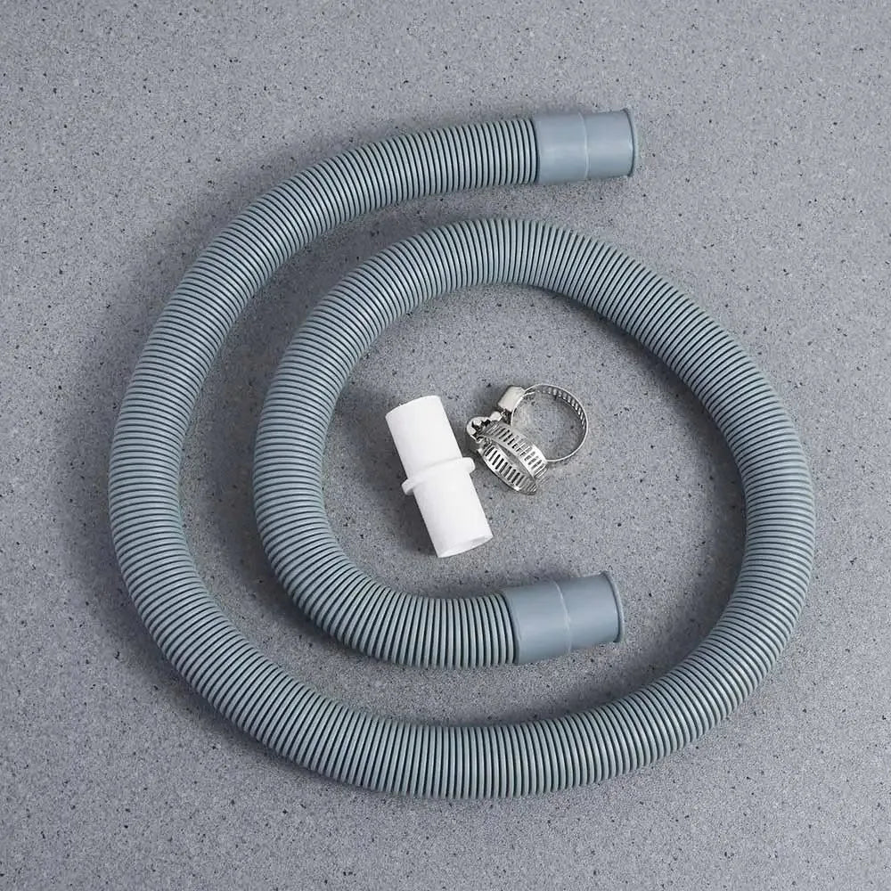Universal Drain Hose Extension Kit - 1/2/3M Washing Machine & Dishwasher Waste Water Outlet Pipe