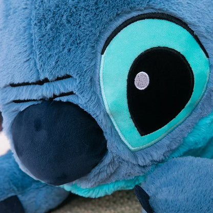 40cm Blue Stitch Plush Doll – Long Pillow Toy for Girls, Sleeping & Hugging Gift