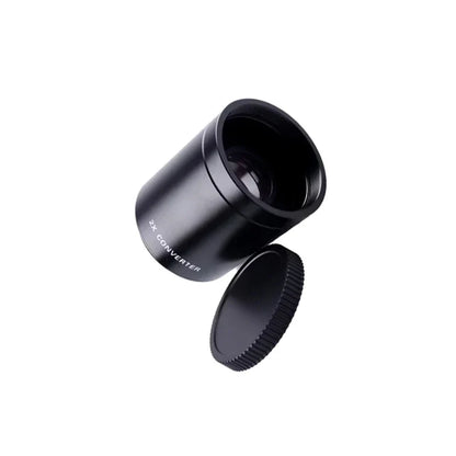 Lightdow 2x Teleconverter Lens - Magnification Converter for 420-800mm, 500mm, 800mm, 900mm, 650-1300mm T-Mount Telephoto Mirror Lenses