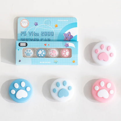 4pcs Silicone Thumb Stick Grip Caps for PS Vita | Joystick Protector for PSV 1000/2000