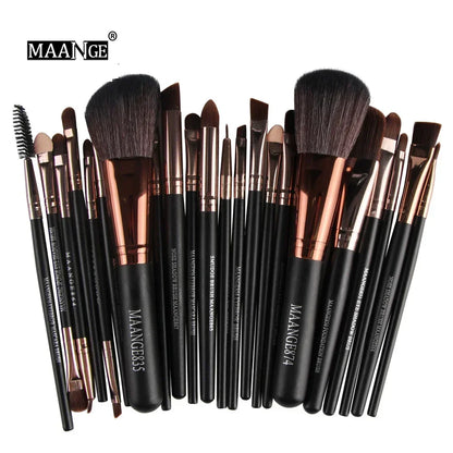 3/13/22PCS Professional Makeup Brush Set – Eyeshadow, Eyeliner & Face Cosmetic Tools Kit