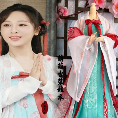 30cm 1/6 Scale Hanfu Doll – TV Drama Female Lead Figure with Costume Set for 12-Inch Bodies