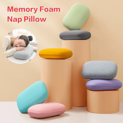 Multifunction Memory Foam Neck Pillow — Soft Slow-Rebound Travel Pillow for Sleeping, Cervical Support & Massage
