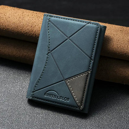 MagSafe Magnetic Leather Card Holder - Slim Phone Wallet Case with Flip Card Slot & Stand