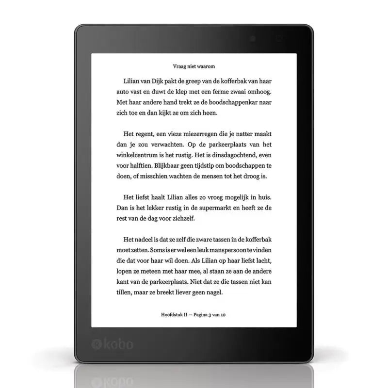 KOBO Aura One 7.8" E-Reader | 300PPI HD Carta E-Ink, IPX8 Waterproof, 8GB WIFI, Two-Color Light