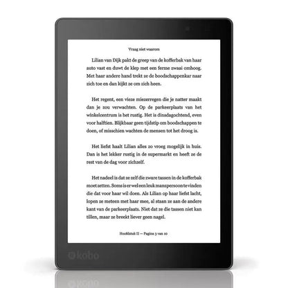 KOBO Aura One 7.8" E-Reader | 300PPI HD Carta E-Ink, IPX8 Waterproof, 8GB WIFI, Two-Color Light