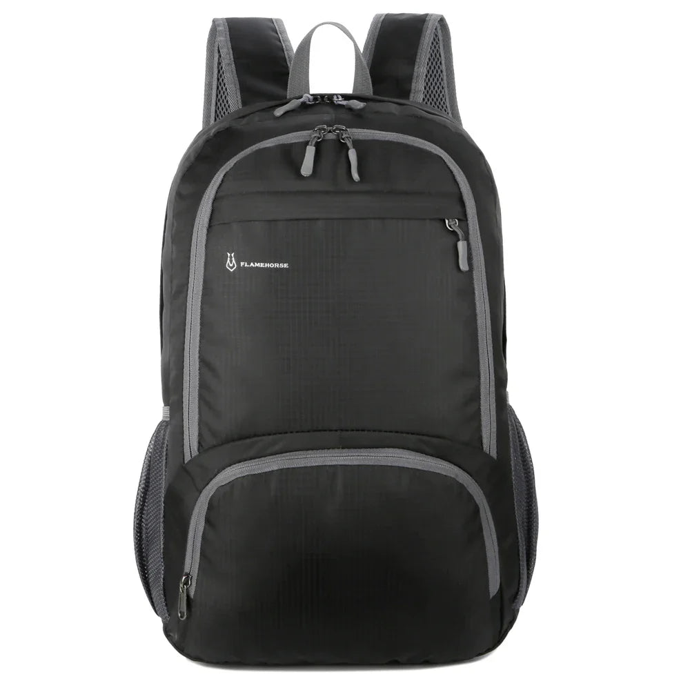 Lightweight Foldable Backpack - Waterproof Packable Daypack for Men & Women, Outdoor Travel, Hiking, Cycling & Camping Shoulder Bag