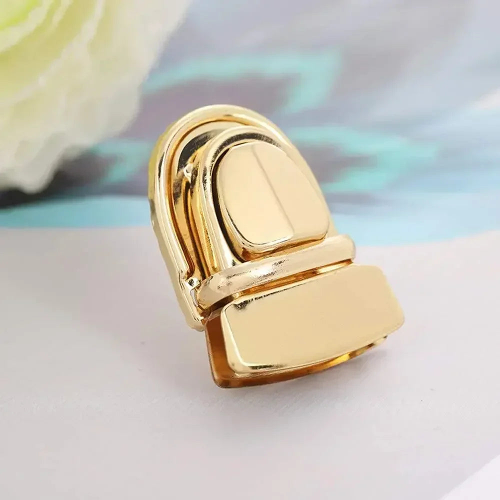 Metal Locks Bag Clasp Catch Buckles | Handbags Purse Tote Closures | Snap Clasps for DIY Craft Hardware | Bag Accessories (5/10pcs)