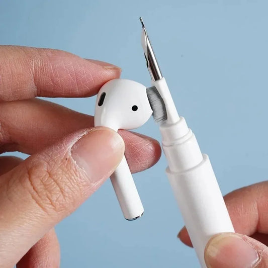 2-in-1 Earphones Cleaning Kit — Brush & Pen for AirPods 3, Pro Cases, and Earbuds Maintenance
