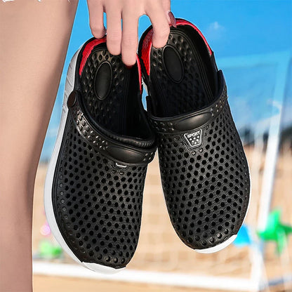 Unisex Fashion Beach Sandals – Waterproof Anti-Slip Flip Flops with Thick Sole for Men & Women