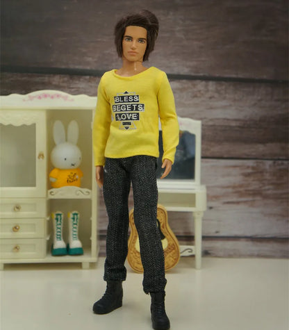 High-Quality 30cm Doll Dress — Clothes for Babi & Ken Dolls, Perfect Birthday & Christmas Gift for Girls