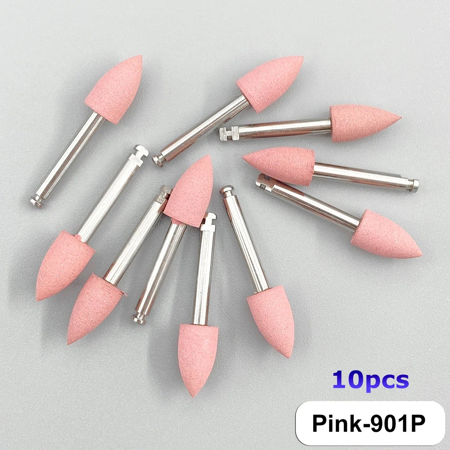 WELLCK Dental Silicone Grinding Heads – 12/10pcs Teeth Polisher for Low-Speed Dental Tools & Lab Use