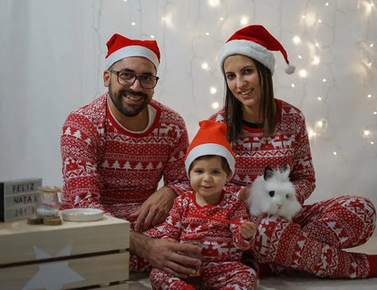 Mommy and Me Christmas Pajamas Set 2023 - Soft & Cute 2-Piece Sleepwear for Family, Adults & Kids Xmas Outfits