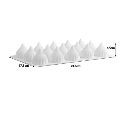 French Dessert 3D Lemon Silicone Mold – Cake, Brownie & Mousse Decorating Pastry Baking Tool
