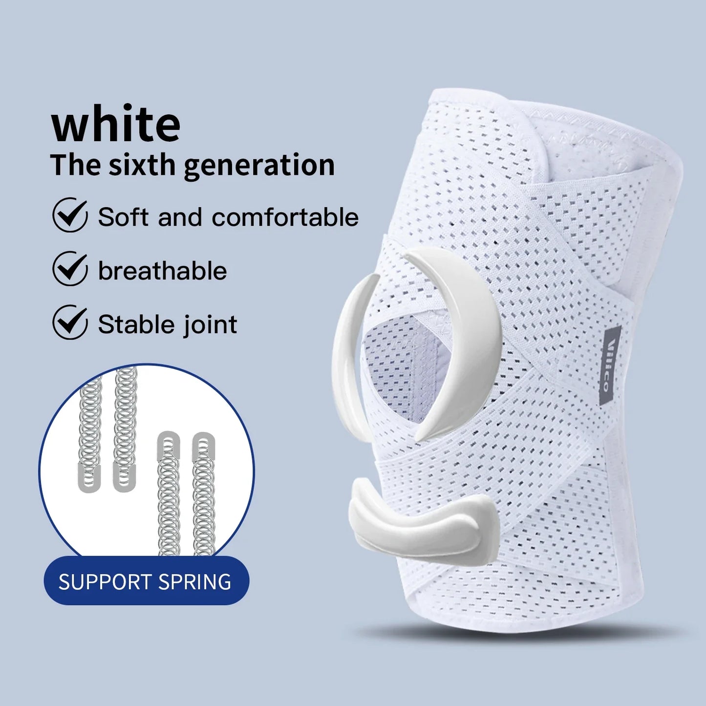 Unisex Sports Knee Pads - Lightweight Breathable Supports for Basketball, Running & Hiking