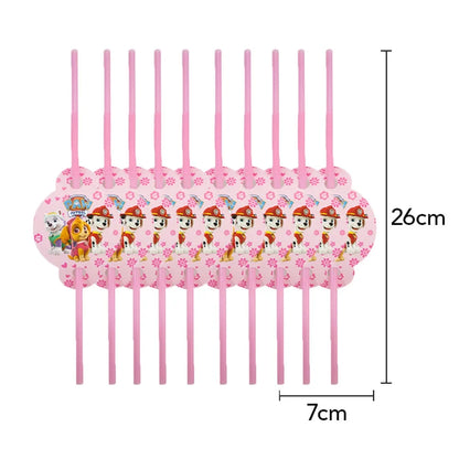 Pink Paw Patrol Party Supplies for Girls – Skye Balloons, Cups, Plates & Tablecloth for Birthday & Baby Shower