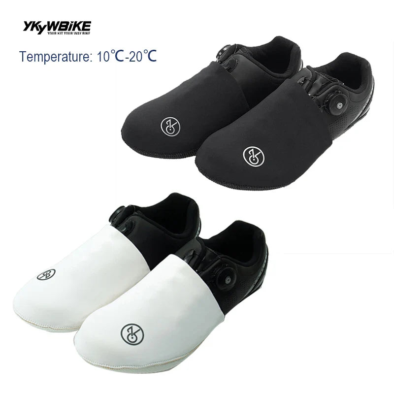 YKYKBIKE Winter Bicycle Toe Covers – Rainproof & Windproof Bike Shoe Covers for Cycling Overshoes & Road Booties