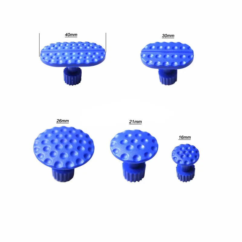 Car Paintless Dent Repair Tools Kit - Slide Hammer Reverse Hammer with Body Suction Cup and Adhesive Blue Glue Tabs - Dent Removal Puller