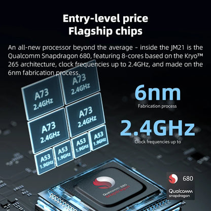 FiiO JM21 Hi-Res Music Player - Android 13 MP3 Player with Snapdragon 680, 3GB+32GB, WiFi & Bluetooth