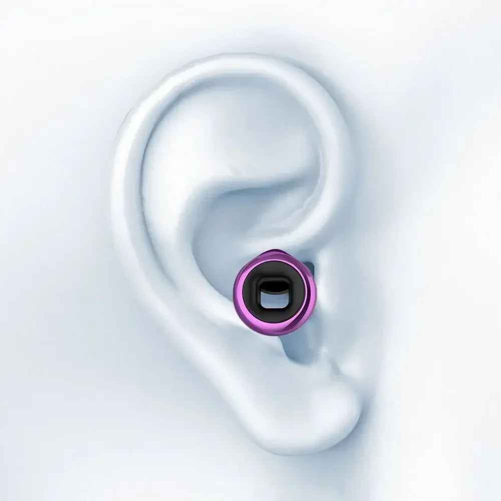 Silicone Earplugs — Noise Cancelling, Soundproof Ear Protection for Swimming & Sleep, Noise Reduction Loop Earplugs