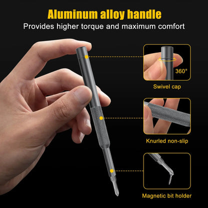 50-in-1 Precision Screwdriver Set – Magnetic Repair Tools for iPhone, Glasses, Watches, Game Consoles & Cameras