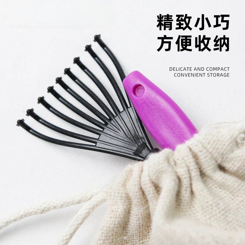 Professional Hair Salon Comb & Brush Cleaner – Aluminum Comb with Plastic Handle for Hair Removal