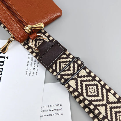 Adjustable Crossbody Mobile Phone Lanyard Strap – Anti-Lost Cell Phone Case Pendant with Zippered Wallet, Card Gasket & Coin Purse