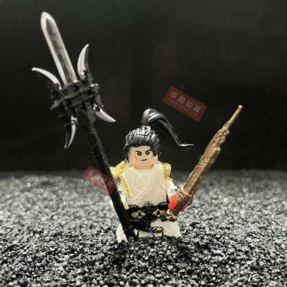 Star Singer Girl Building Blocks Toy – Cartoon Mini Action Figure for Kids Christmas Gift LG1015