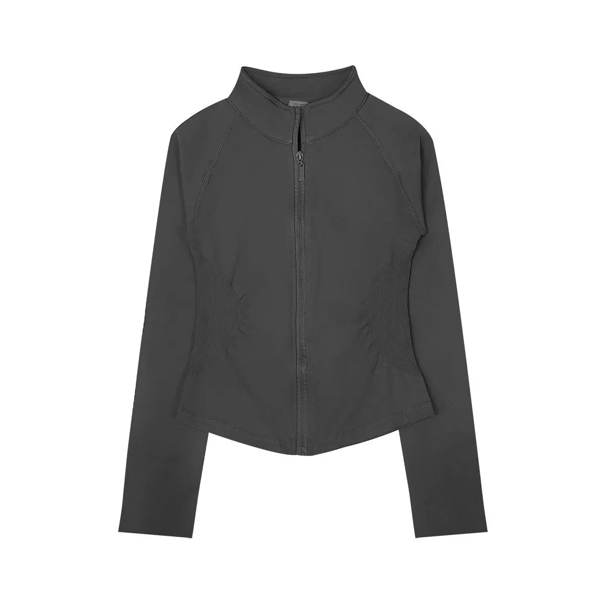 NCLAGEN Women’s Seamless Sports Jacket Zip-Up Long Sleeve Gym Activewear – Workout Top for Yoga, Pilates & Running Performance Coat