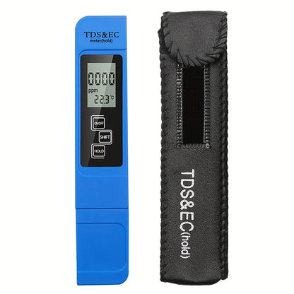 3-in-1 Water Quality Detection Pen – High Accuracy TDS & EC Meter for Household Drinking Water (0-9990ppm)