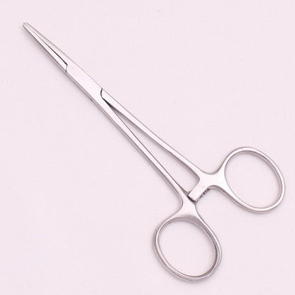 13cm Pet Hemostatic Forceps – Professional Japanese Stainless Steel Tool for Dogs & Cats, Grooming & Injury Care