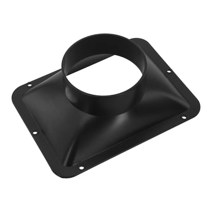 Long Duct Fan Hose Adapter – Wall Flange Vent Connector for Kitchen Hood & Exhaust Air Ventilation Pipe