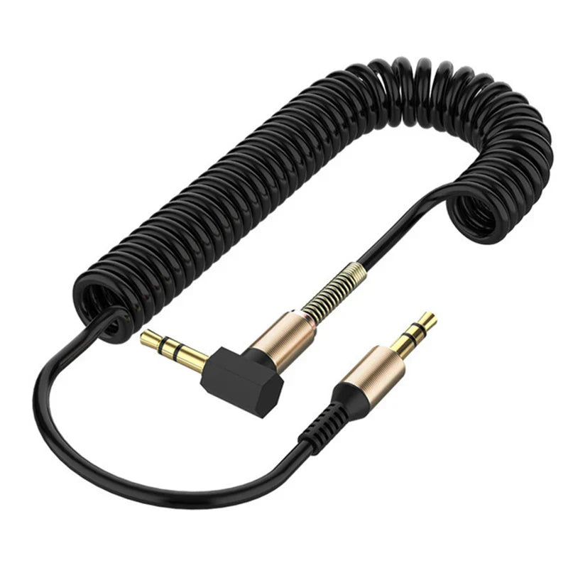 3.5mm Male-to-Male Audio Aux Cable — For Samsung Car Headphone & Speaker Wire