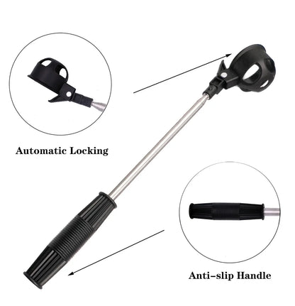Golf Ball Retriever for Water – Telescopic Portable Picker with Automatic Locking Scoop