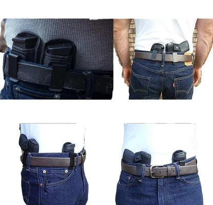 Nylon Magazine Pouch Holster for 9mm Pistols – Concealed Carry Mag Case with Clip for Glock 19/21, Beretta 92, Handgun Pouch