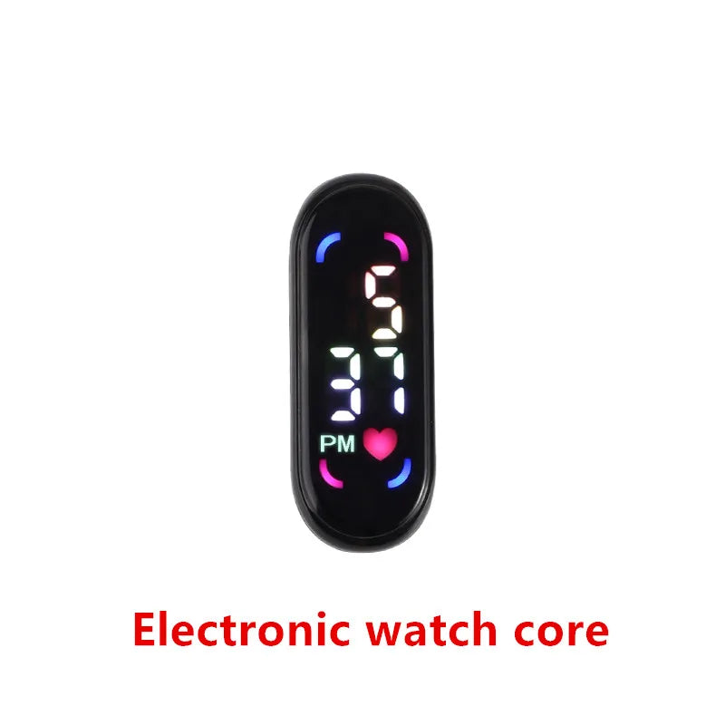 Pokemon Kids LED Watch — Pikachu Digital Anime Silicone Wristband with Puzzle Gift Box, Creative Birthday Gift