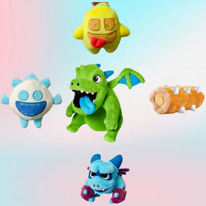 Clash of Clans & Clash Royale Flying Dragon Plush Pillow – Cute Baby & Undead Stuffed Animal Toy Gift, In Stock